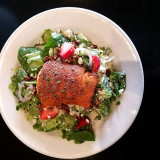 Blackened Salmon Salad